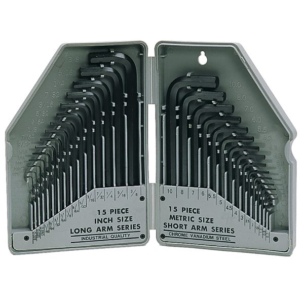 30-pc Hex Key Set