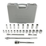 25-pc SAE 1/2" Socket Set