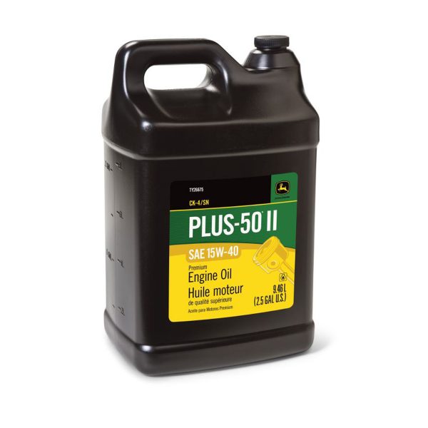 Plus-50 II™ API CK-4/SN - SAE 15W-40; 2.5 Gallon