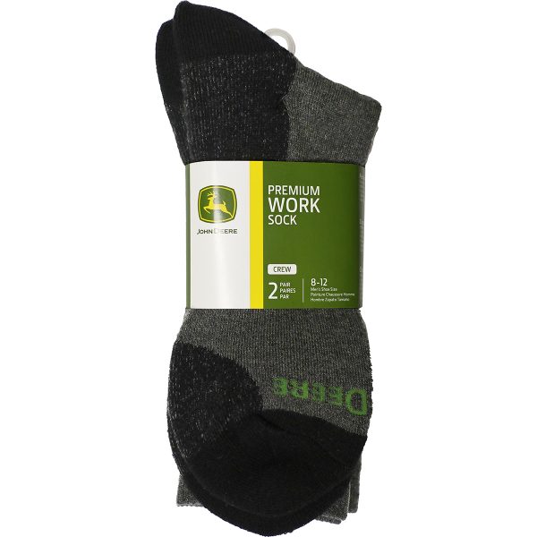 2 Pack Crew Socks