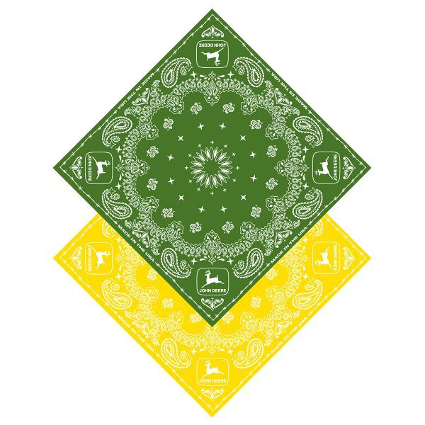 Green and Yellow Bandana 2 Pack