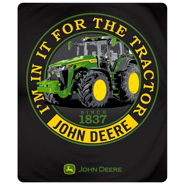 I'm in it for the Tractor Blanket