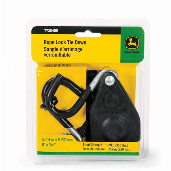 Rope Lock Tie Down, 8' X 3/8"