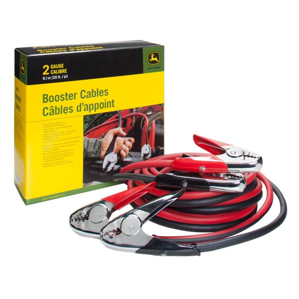 Booster Cable 20 ' 2 Gauge, Heavy-duty professional