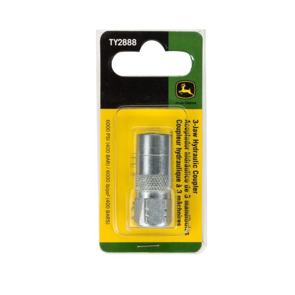 Grease Hydraulic Coupler, Small Diameter 6000 PSI - Image 2