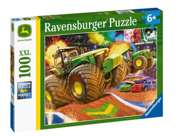 100 Piece Big Wheeled Tractor Puzzle