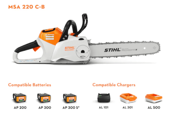 STIHL MSA 220 C-B 16" Chainsaw - Image 3