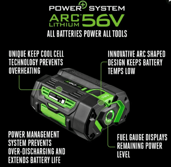 POWER+ 5.0 AMP HOUR BATTERY WITH FUEL GAUGE - Image 2
